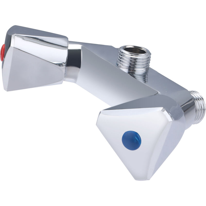 foto del prodotto noyon thiebault miscelatore a muro per doccia m15x21, interasse 80 mm