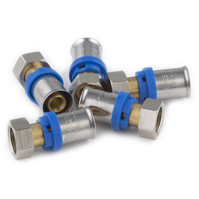 foto del prodotto noyon thiebault multistrato a pressare raccordo multiprofilo femmina f12x17 16 sacchetto con 5 raccordi