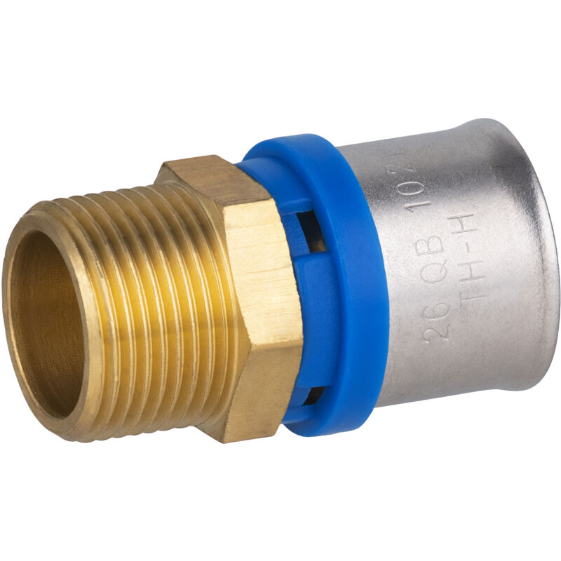 foto del prodotto noyon thiebault multistrato a pressare raccordo multiprofilo maschio m26x34 26