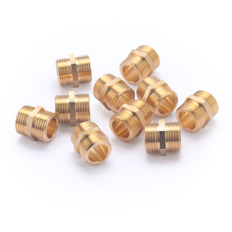 foto del prodotto noyon thiebault nipplo doppio maschio, uguale, m12x17, 10 pezzi