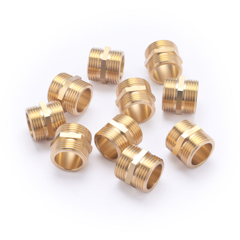 foto del prodotto noyon thiebault nipplo doppio maschio, uguale, m20x27, 10 pezzi