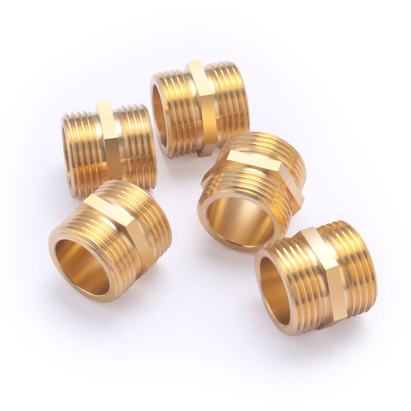 foto del prodotto noyon thiebault nipplo doppio maschio, uguale, m20x27, 5 pezzi