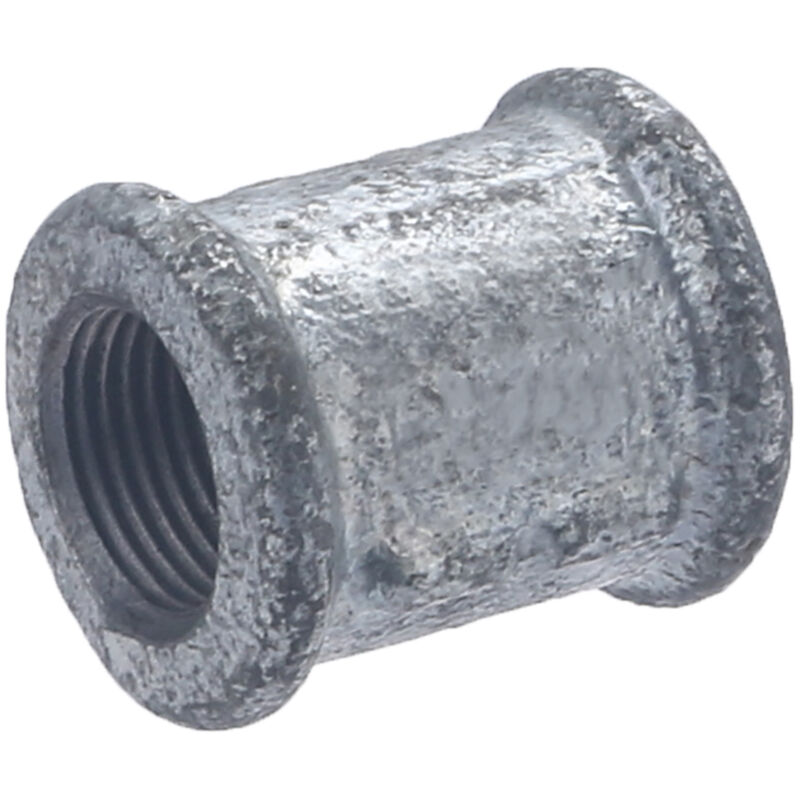 foto del prodotto noyon thiebault nipplo galvanizzato, doppio femmina uguale filettatura destra f12x17