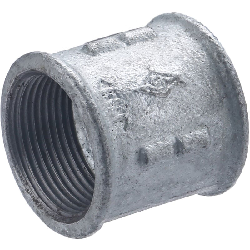 foto del prodotto noyon thiebault nipplo galvanizzato, doppio femmina uguale filettatura sinistra f33x42