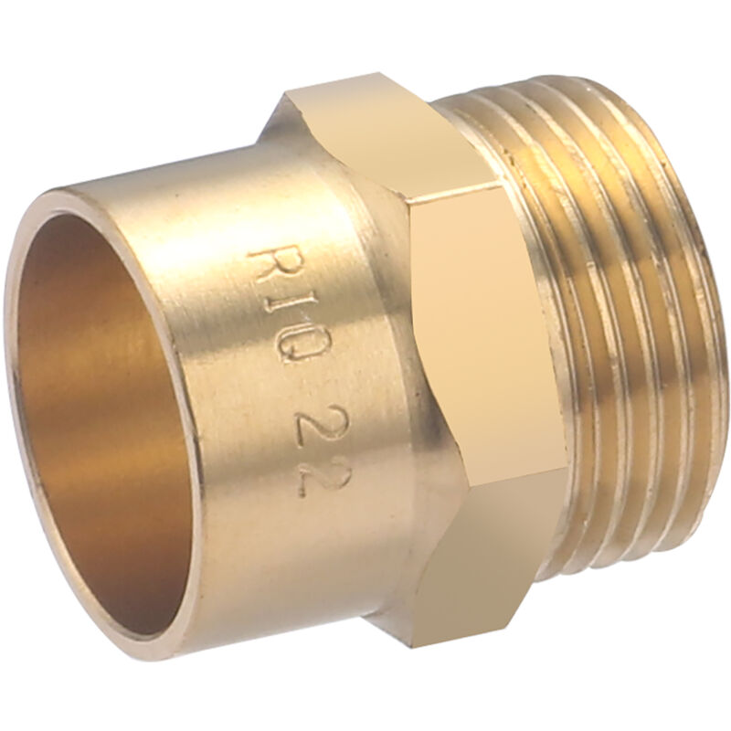 foto del prodotto noyon thiebault nipplo in ferro rame, maschio, 22, m20x27