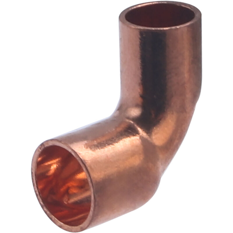 foto del prodotto noyon thiebault - raccordo a gomito in rame a saldare, 90 , piccolo raggio, maschio femmina, uguale, 10