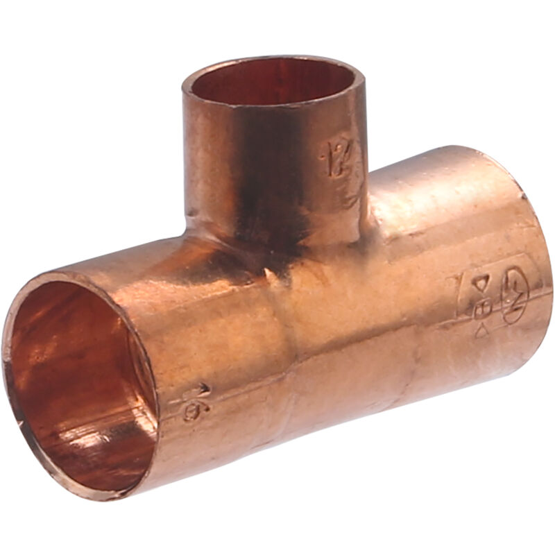 foto del prodotto noyon thiebault - raccordo a t in rame a saldare, femmina, ridotto, 16-12-16