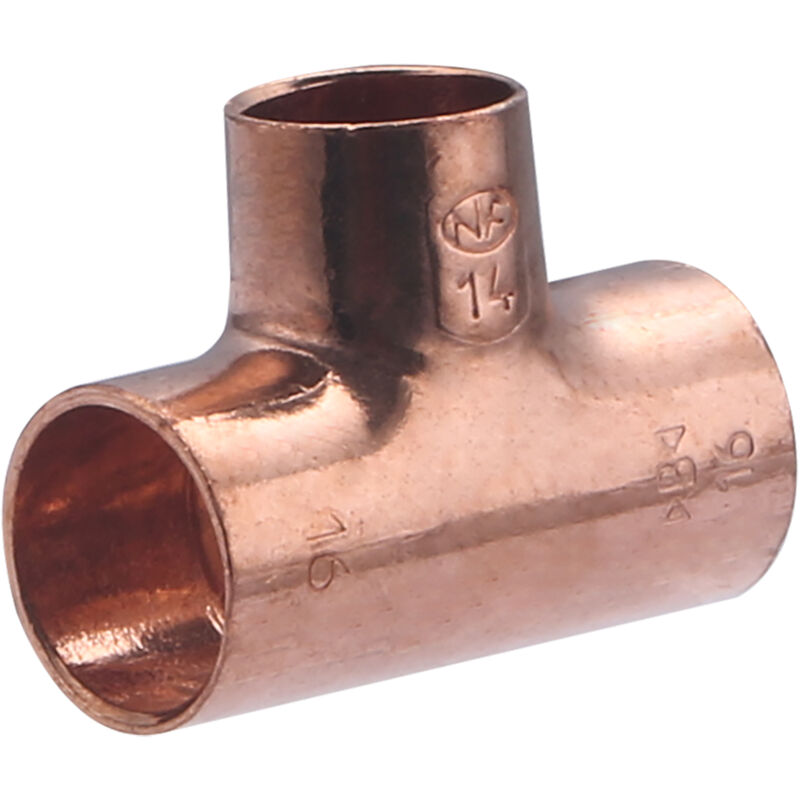 foto del prodotto noyon thiebault - raccordo a t in rame a saldare, femmina, ridotto, 16-14-16
