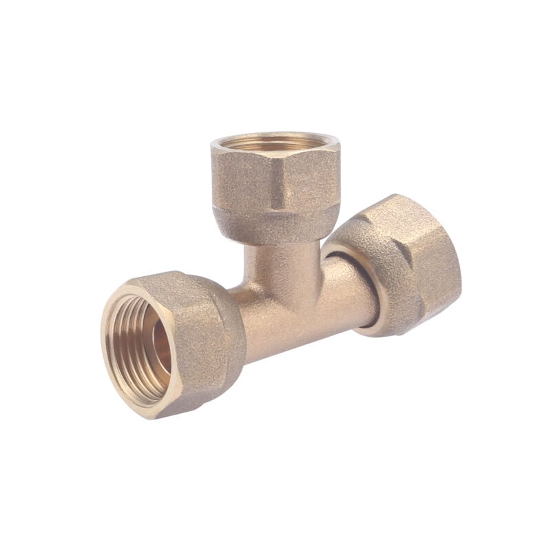 foto del prodotto noyon thiebault raccordo a t triplo femmina con dado libero f12x17