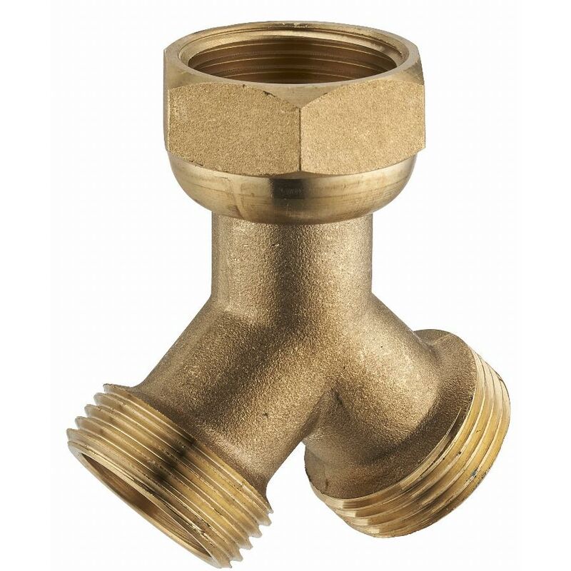 foto del prodotto noyon thiebault raccordo in ottone per lavatrice dado libero femmina f3 4 20x27 2 uscite maschio m3 4 20x27 841 2020c1