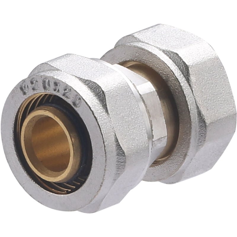 foto del prodotto noyon thiebault raccordo multistrato a compressione 20 femmina con dado libero 20x27