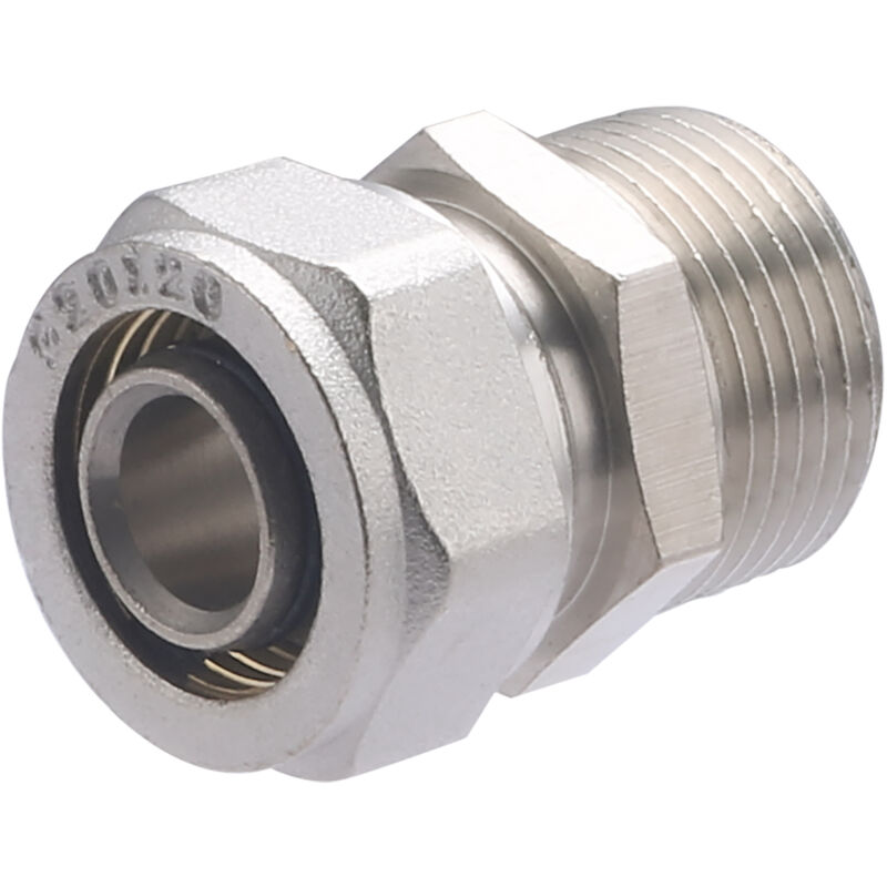foto del prodotto noyon thiebault raccordo multistrato a compressione 20 maschio 20x27