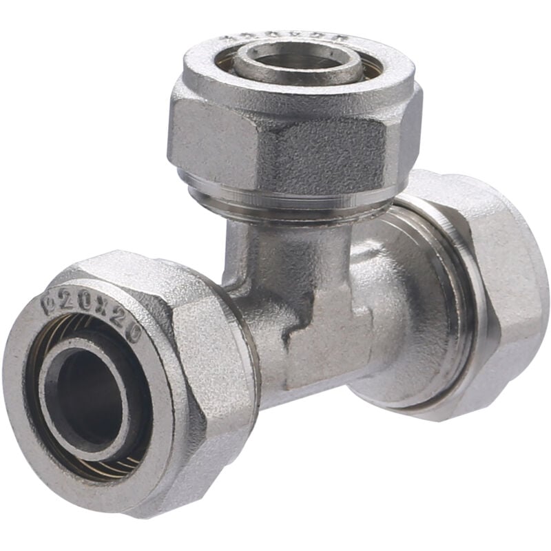 foto del prodotto noyon thiebault raccordo multistrato a compressione, a t, uguale, 20