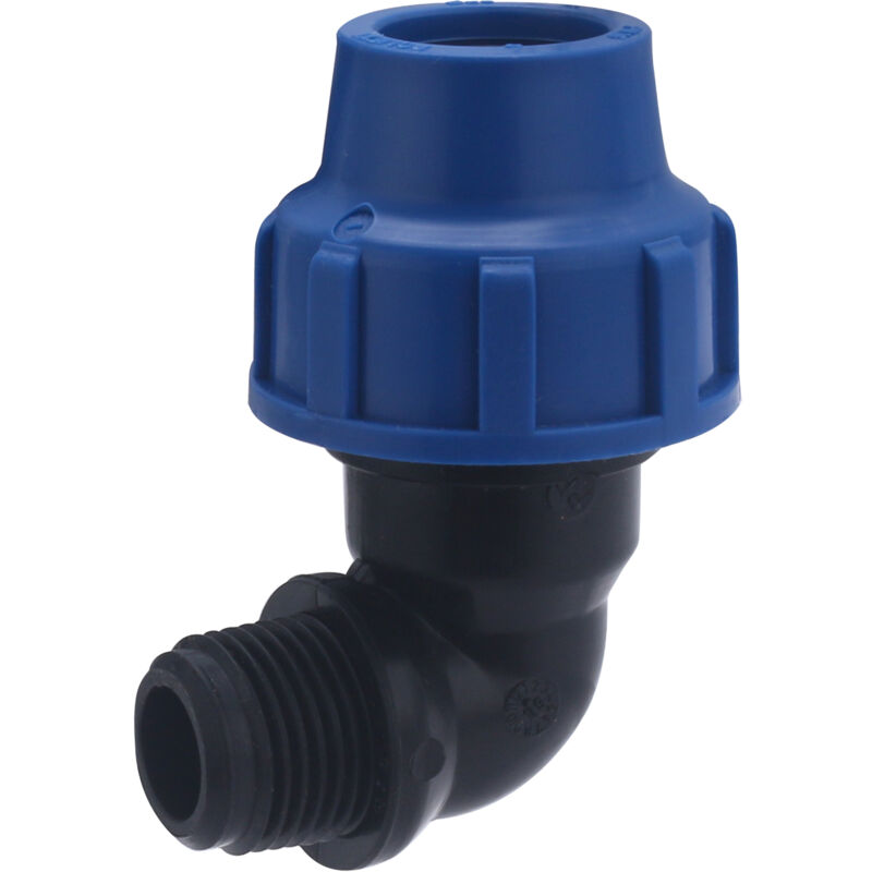 foto del prodotto noyon thiebault raccordo pe in plastica a gomito 20 maschio 15x21