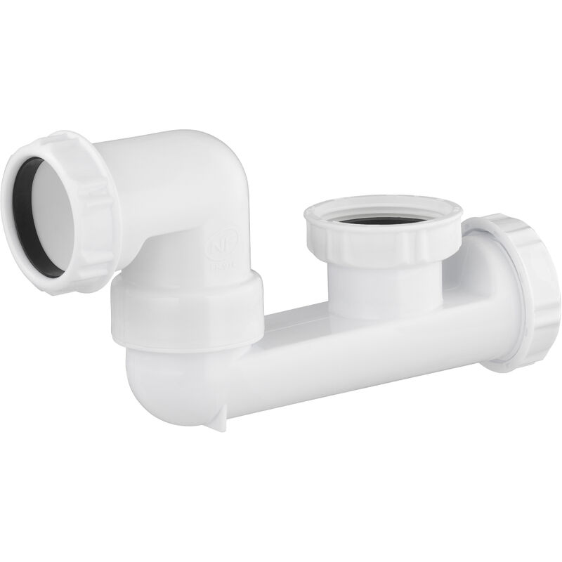 foto del prodotto noyon thiebault sifone orientabile a 360 , uscita 40 mm, giunto conico 40x49