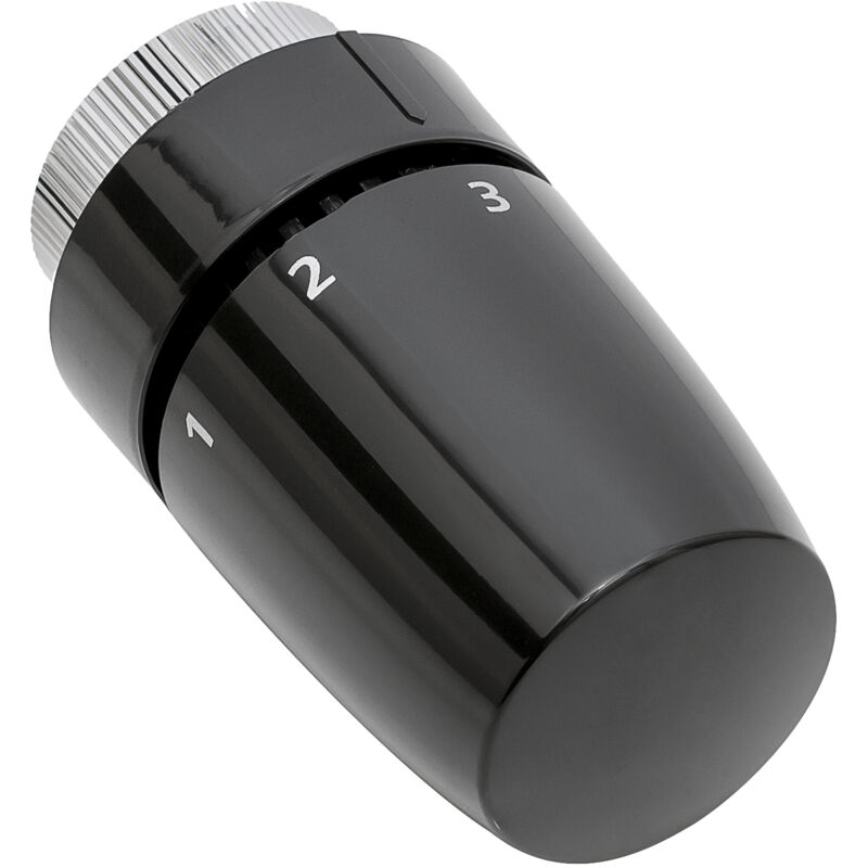 foto del prodotto noyon thiebault testa per radiatore termostatico design color antracite