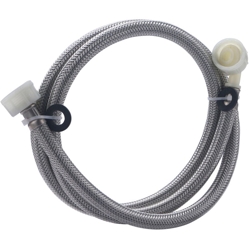 foto del prodotto noyon thiebault tubo di carico a gomito in acciaio inox femmina femmina 3 4, lunghezza 1,5 m