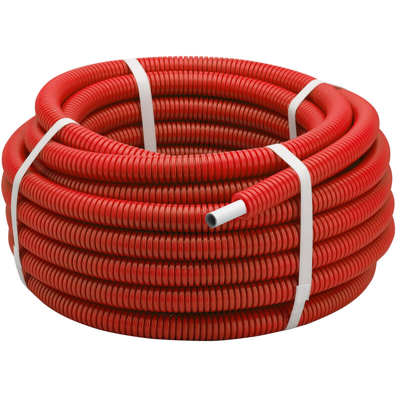 foto del prodotto noyon thiebault tubo multistrato rivestito rosso 20 25 m