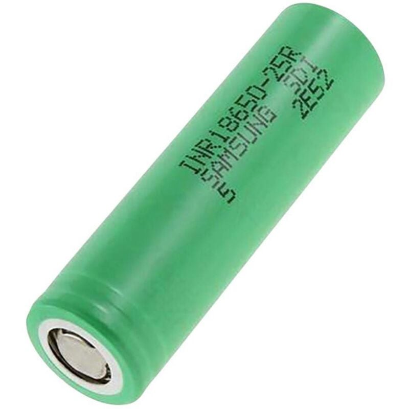 foto del prodotto nr18650 25r batteria ricaricabile speciale 18650 adatto alle alte correnti, adatto alle alte temperature, flat samsung
