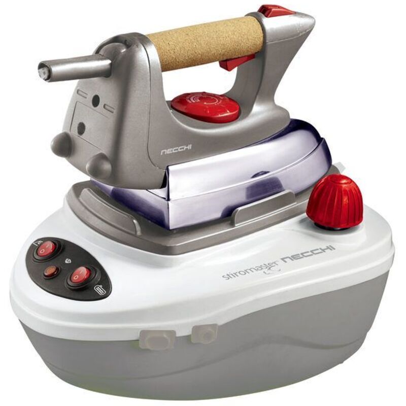 foto del prodotto ns-club300g ferro da stiro a caldaia 2000 w 0,7 l alluminio argento - necchi