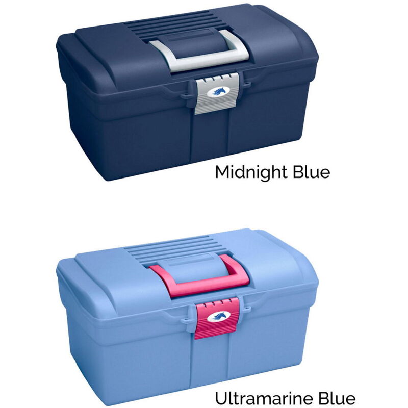foto del prodotto nsc bauletto piccolo per bambini con vaschetta interna estraibile blu