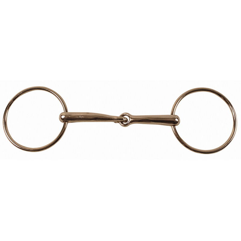 foto del prodotto nsc filetto ad anelli snodato imboccatura piena spessore 16 mm 12,5 cm