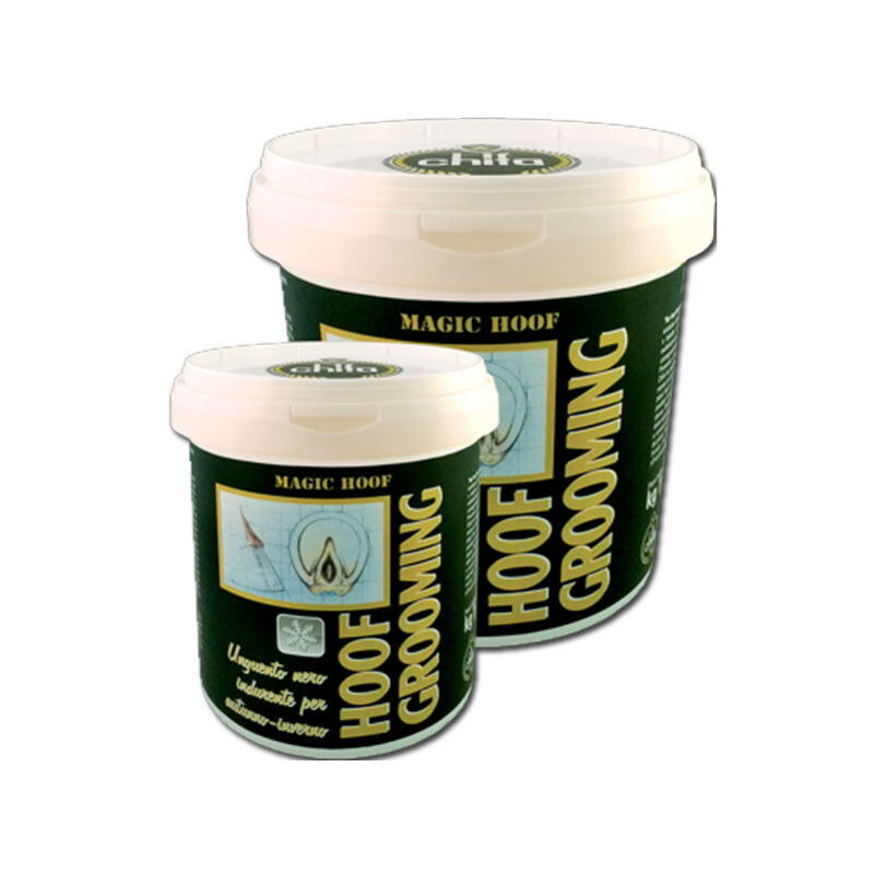 foto del prodotto nsc hoof grooming unguento nero per lo zoccolo ad azione indurente 5 kg