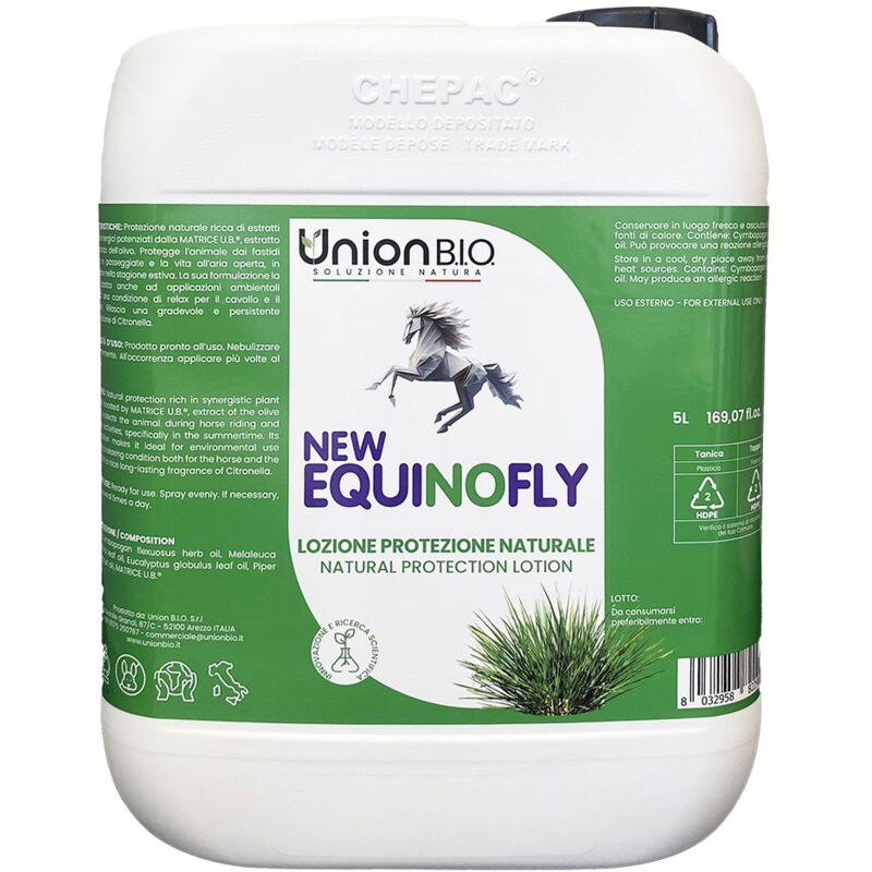 foto del prodotto nsc lozione citronella tea tree ed eucalipto per cavalli repulsiva insetti e zanzare 5 lt