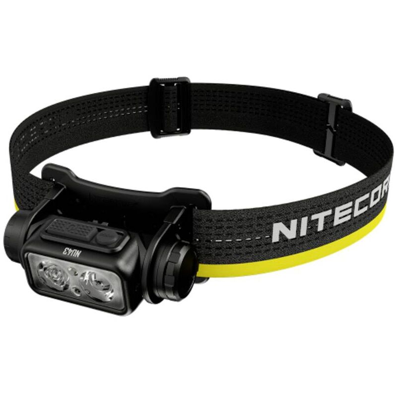 foto del prodotto nu43 led monocolore lampada frontale a batteria ricaricabile 1400 lm nc nu43 nitecore