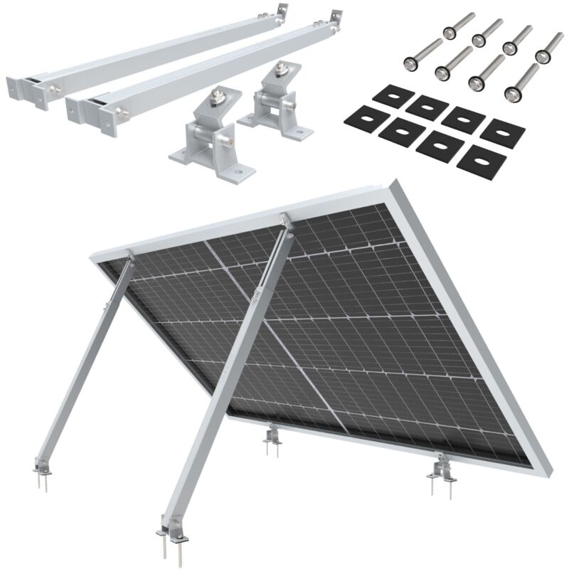 foto del prodotto nuasol elevazione montaggio modulo solare balcone centrale elettrica tetto piano
