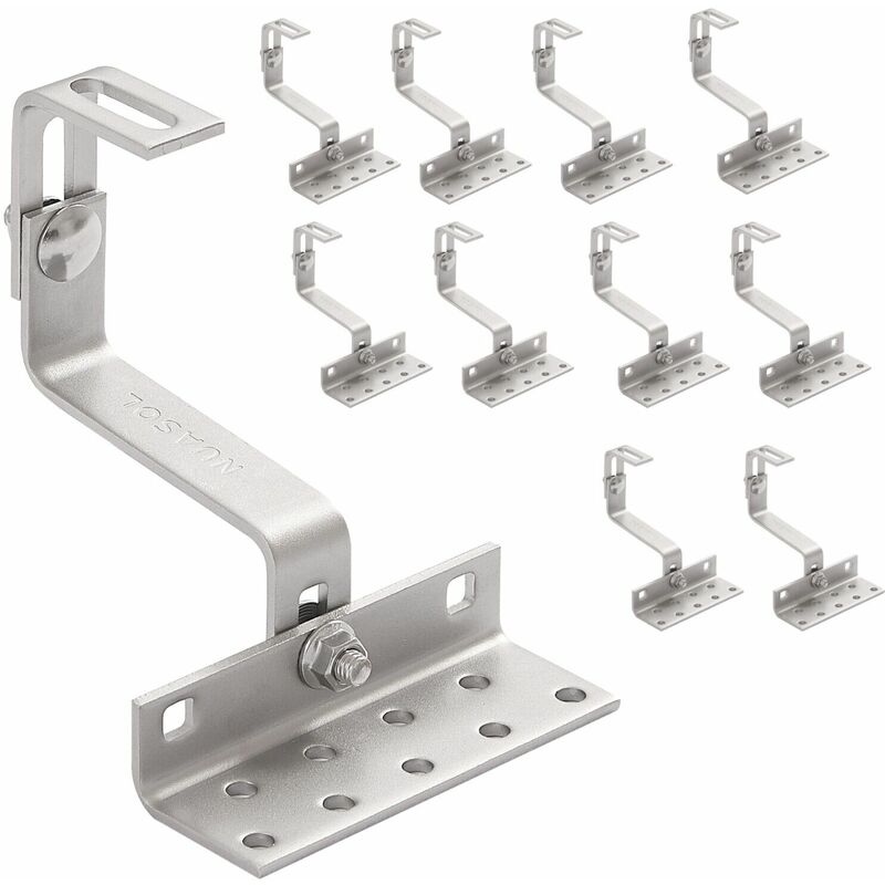 foto del prodotto nuasol - nuafix 10x a2 gancio da tetto per moduli solari fotovoltaici