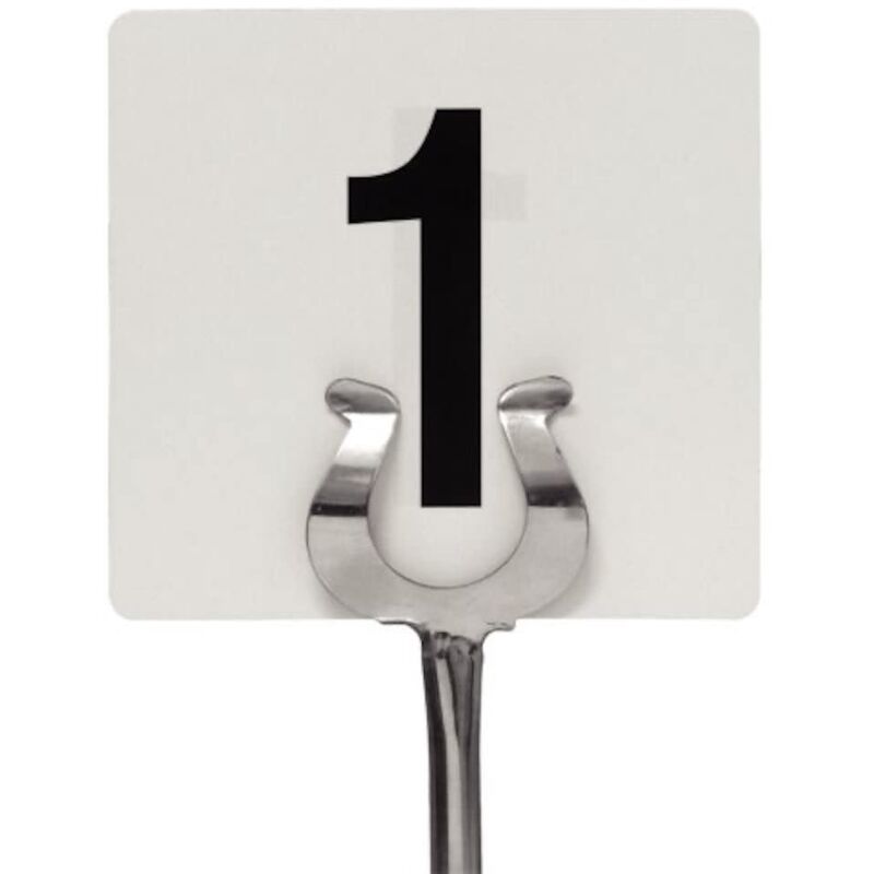 foto del prodotto numeri da tavolo 1 25, 95 x 100 mm, per matrimoni, pub, ristoranti, caff , bar, discoteche