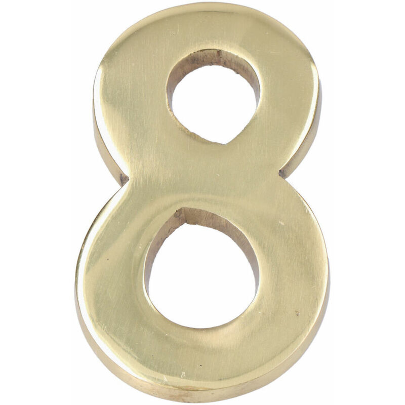 foto del prodotto numeri edm 85040 8 dorato ottone