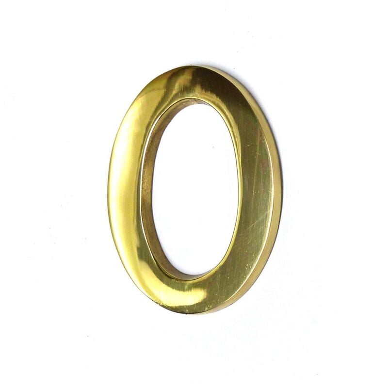 foto del prodotto numero 0 ottone lucido 10 cm fissaggio invisibile