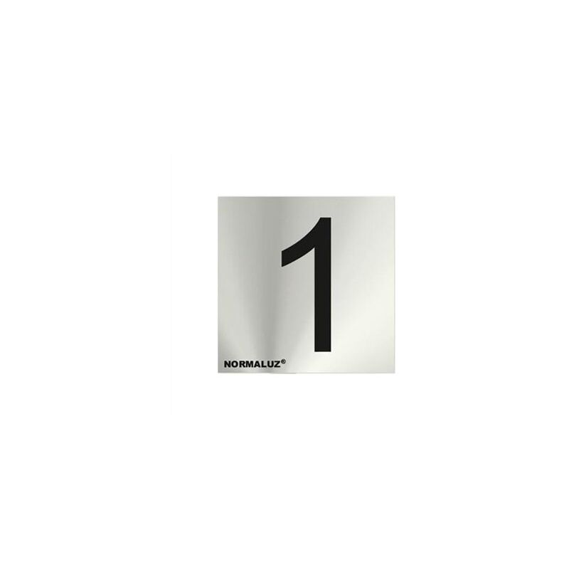 foto del prodotto numero 1 cartello adesivo in acciaio inox 5cm rd717171
