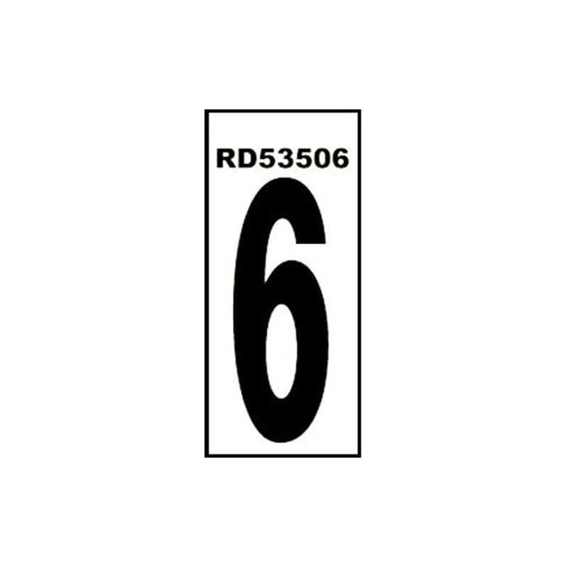 foto del prodotto numero adesivo normaluz 6 4,6x14 pvc glasspack 0,4 rd53506