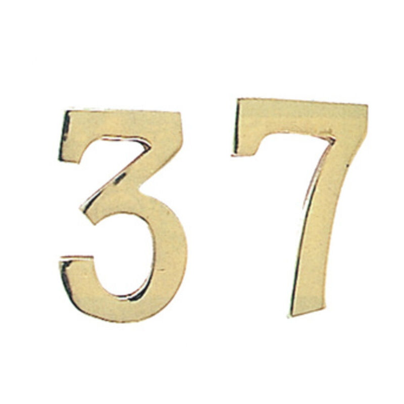 foto del prodotto numero civico in ottone 9 mm.100. prezzo per 1 pezzo.