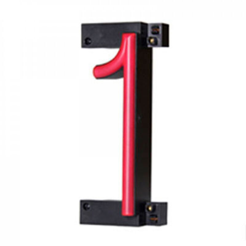 foto del prodotto numero led neon 1 larghezza 54mm altezza 161mm sfondo 38mm