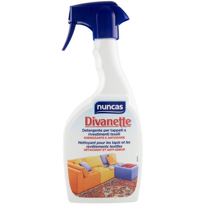 foto del prodotto nuncas divanette detergente per tappeti e rivestimenti tessili 500ml