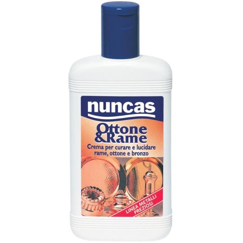 foto del prodotto nuncas ottone e rame crema per pulizia e lucidatura italia