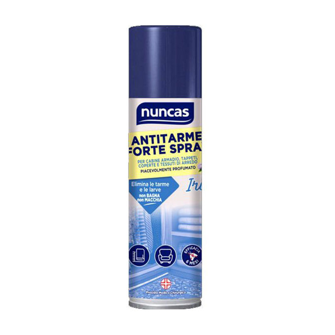 foto del prodotto nuncas tarme spray iris 250ml