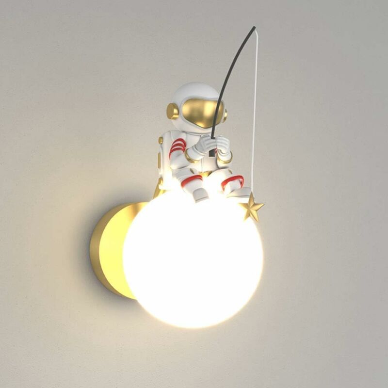 foto del prodotto nuova lampada da parete a led americana moderna e durevole per astronauta, lampade da parete per corridoio interno da 5 w, lampada da parete a led