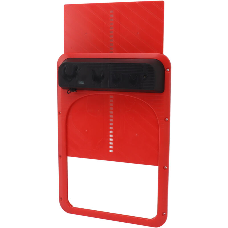 foto del prodotto nuova porta automatica per pollaio, porta automatica solare per pollaio, porta automatica per pollaio a batteria, porta automatica per pollaio per