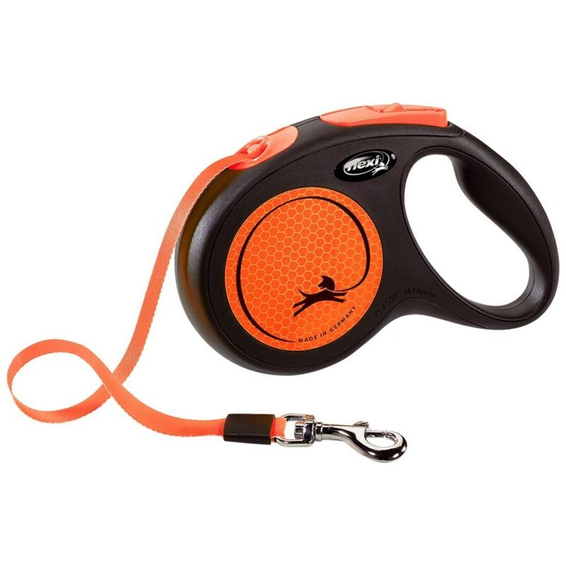 foto del prodotto nuovo cinghia m dog strap 5m orange flexi