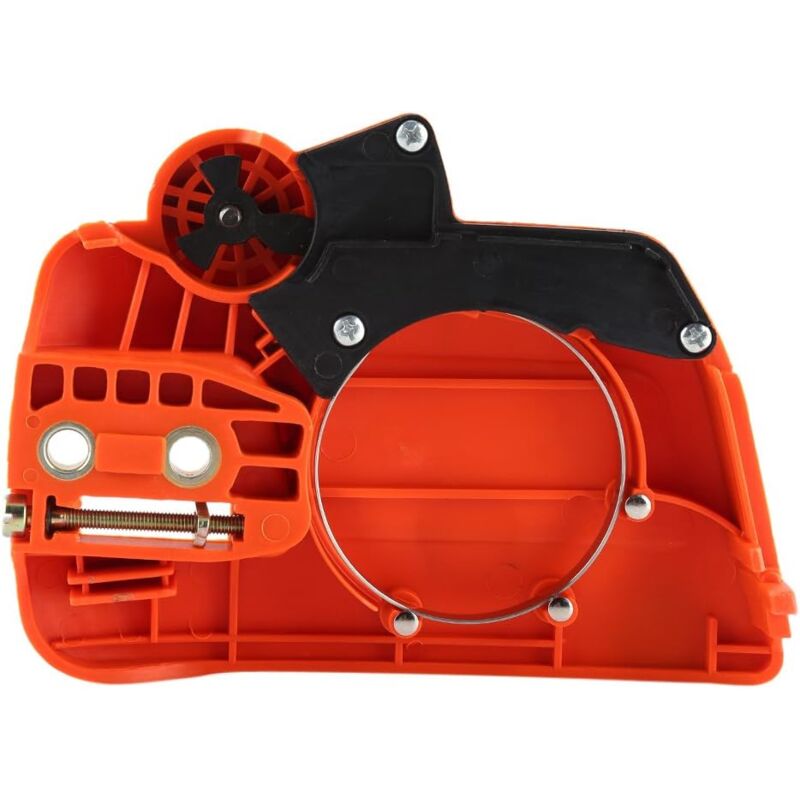 foto del prodotto nuovo gruppo freno catena, coperchio pignone frizione catena adatto per motosega 350 235 235e 236 240 sollbry