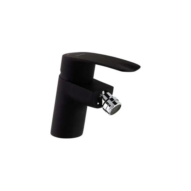 foto del prodotto nuovo miscelatore per bidet fly nero senza scarico.