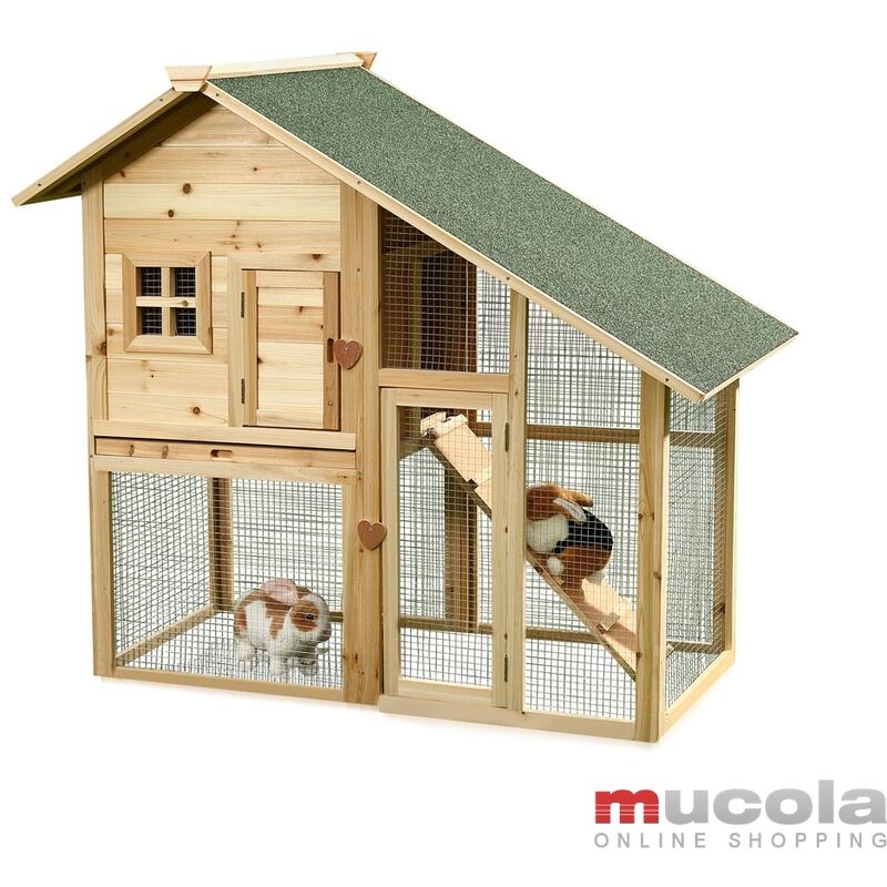 foto del prodotto nuovo piccolo animale stabile gabbia di coniglio