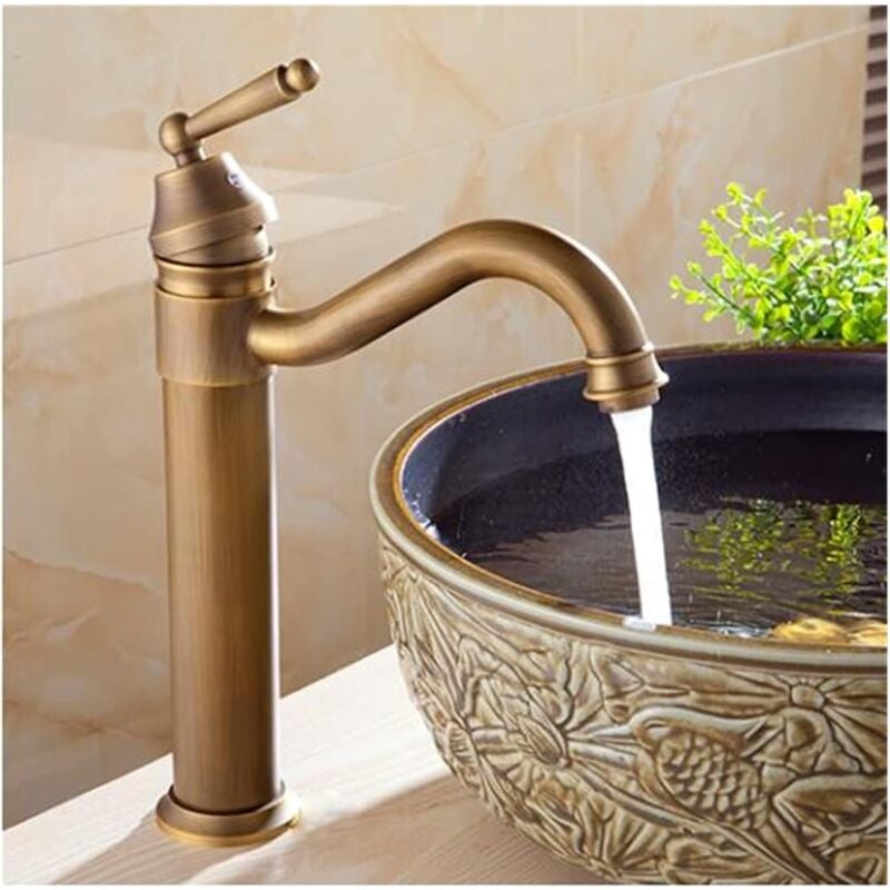 foto del prodotto nuovo sistema a torre per pannello doccia in acciaio inossidabile miscelatore per lavabo da bagno rubinetto per lavabo in rame antico lucido