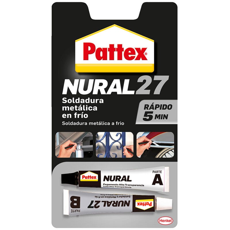 foto del prodotto nural 27 grigio alluminio set di 2 tubi 22 cm . 