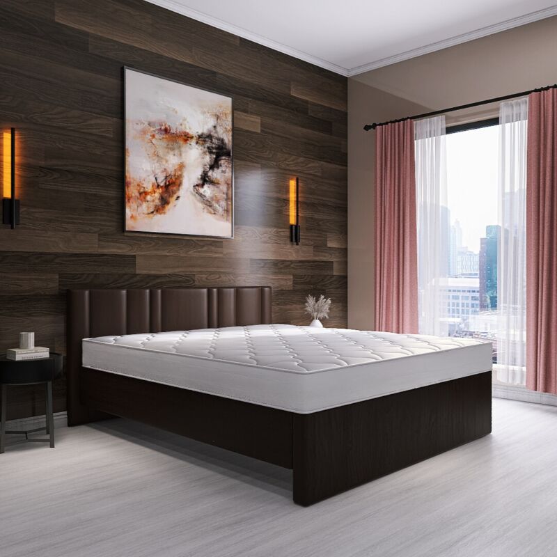 foto del prodotto nuri - materasso ignifugo - 20cm - in molle e memory foam - materiale nuri pro - memory foam e schiuma - h20 - taglia singolo 80x190